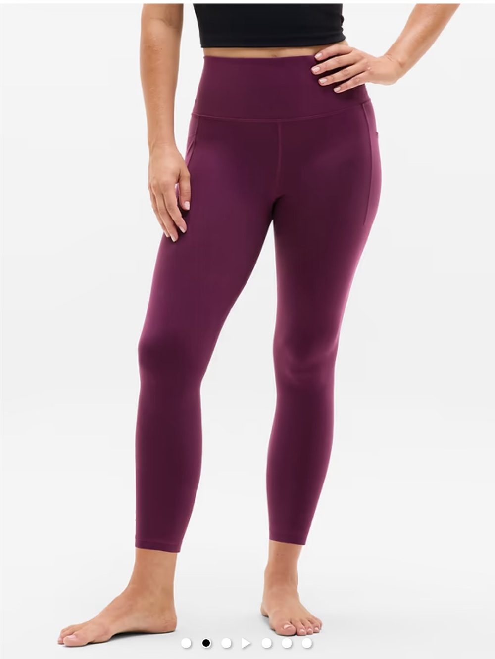 NWT Athleta Salutation 7/8 Legging